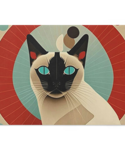 74549 36 400x480 - Mid-Century Modern Siamese Cat Cutting Board