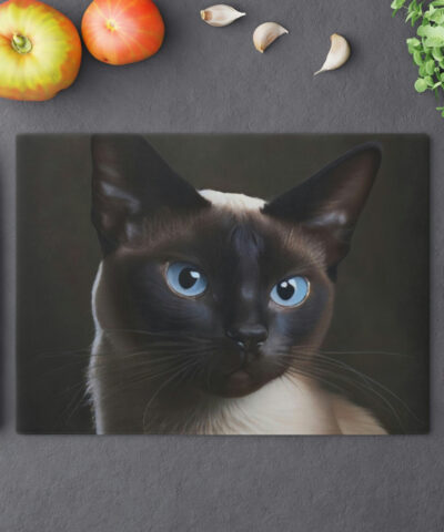 74549 40 400x480 - Siamese Cat Portrait Cutting Board