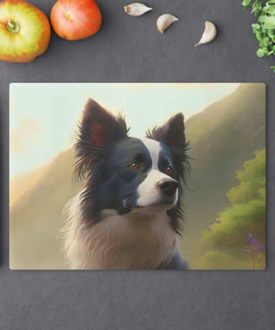 74549 5 400x480 - Noble Border Collie Cutting Board
