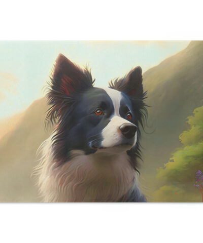 74549 6 400x480 - Noble Border Collie Cutting Board