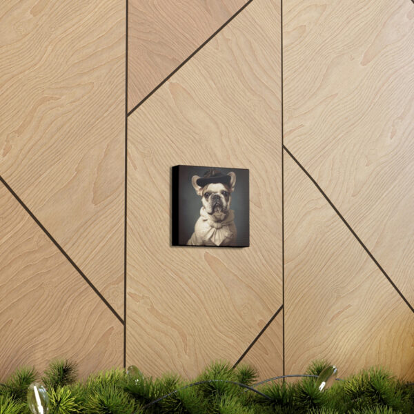 Vintage Victorian “Marge” French Bulldog Canvas Gallery Wraps