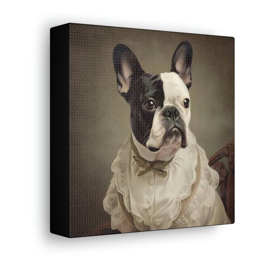 Vintage Victorian “Ben’s Sister” French Bulldog Canvas Gallery Wraps