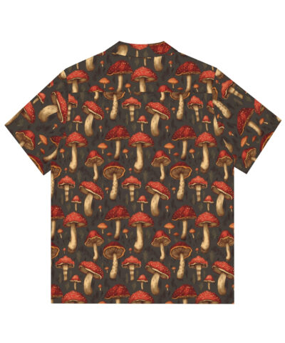 77591 1 400x480 - New! Magic Mushroom Hawaiian Shirt - Amanita Muscaria - Perfect Gift for the Botanical Cottagecore Aesthetic Nature Lover