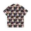 American Bald Eagle Pattern Men's Hawaiian Shirt