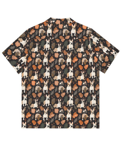 77591 134 400x480 - French Bulldog Pattern Men's Hawaiian Shirt