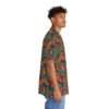 BOHO Hippy Style Abstract Floral Pattern Men's Hawaiian Shirt
