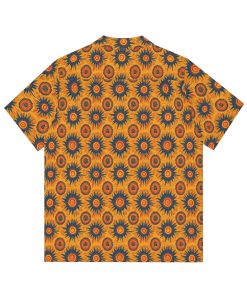 Folk Art Tarot Sun Pattern Men’s Hawaiian Shirt