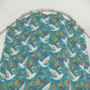Folk Art Peace Dove Print Polyester Shower Curtain