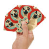Mid-Century Modern Siamese Cat Poker Cards