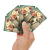 Vintage Victorian Poodle Poker Cards