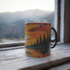 Mornings at Camp are the Best - Magic Mug - Perfect Gift for the Camper, Hiker, Lake House or as a House Warming Present