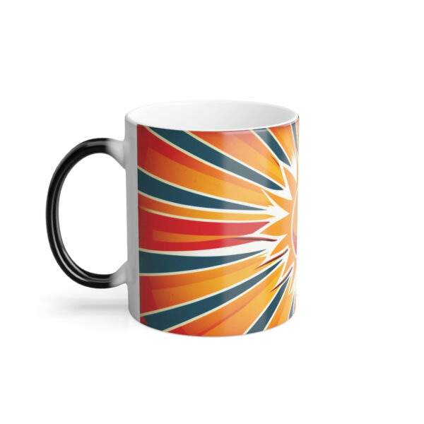 Pop Art Sunrise – Magic Mug – Perfect Gift for the Camper, Hiker, Lake House or as a House Warming Present