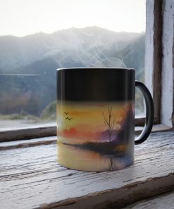 Sunrise Mornings Mug – Perfect Gift for the Camper, Hiker, Lake House or as a House Warming Present
