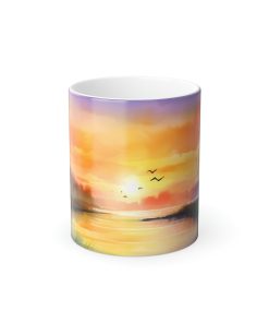 Sunrise Mornings Mug – Perfect Gift for the Camper, Hiker, Lake House or as a House Warming Present