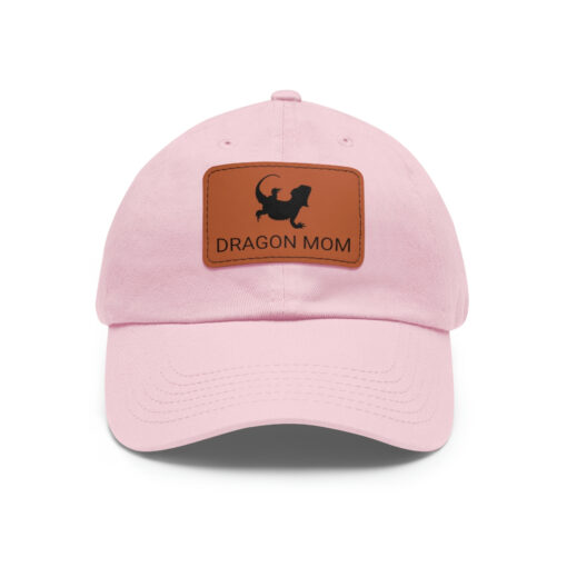 Bearded Dragon Mom Cap with Leather Patch – Perfect gift for the Beardy lover in your family
