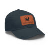 Bearded Dragon Dad Cap with Leather Patch - Perfect gift for the Beardy lover in your family