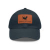 Bearded Dragon Dad Cap with Leather Patch - Perfect gift for the Beardy lover in your family
