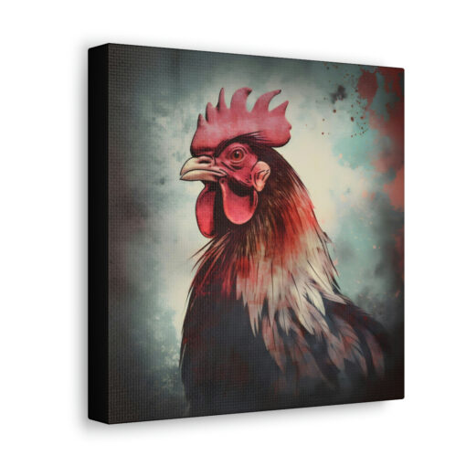 Grunge Rooster Canvas Gallery Wraps