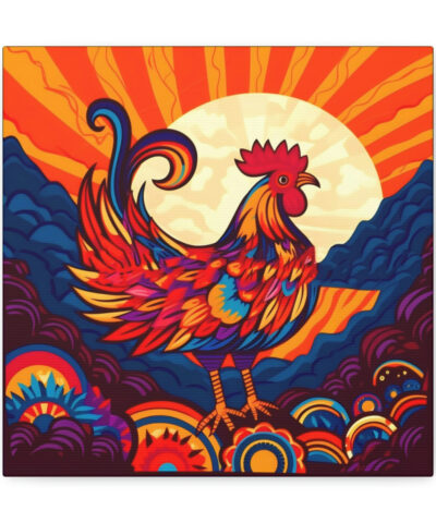 34244 35 400x480 - Meso-American Rooster at Sunrise Canvas Gallery Wraps