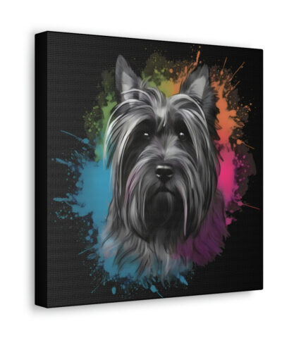 34244 78 400x480 - Acrylic Paint Skye Terrier Portrait Canvas Gallery Wraps