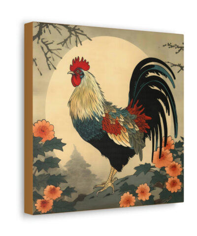 34244 8 400x480 - Japandi Ukiyo-e Style Rooster Canvas Gallery Wraps