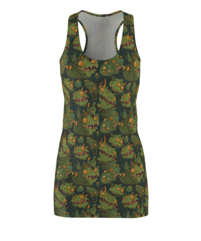 43001 50 400x480 - Goblincore Pattern Women's Racerback Dress