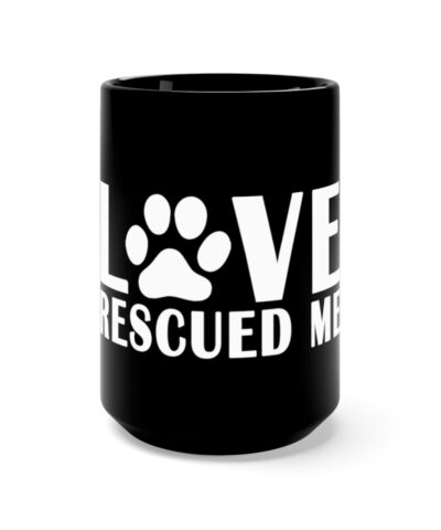 Cat Love Rescued Me Mug | Cat Lover’s Mug | Perfect gift for the cat lover in your family! | Multiple Colors Available