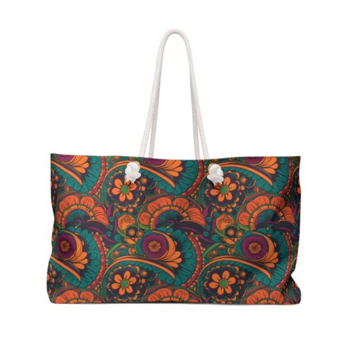 BOHO Floral Pattern Weekender Bag