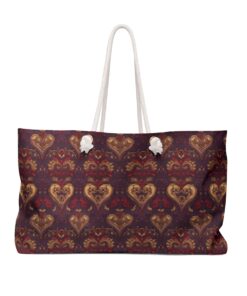 Victorian Hearts Weekender Bag