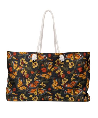 Monarch Butterflies Pattern Weekender Bag
