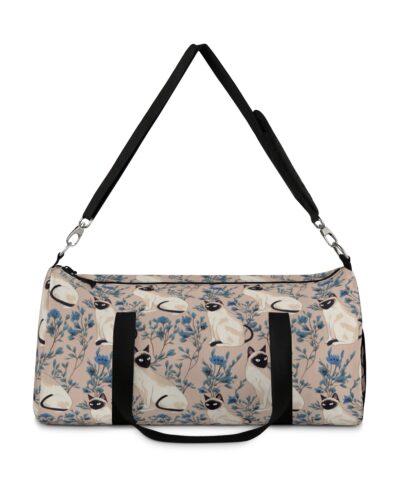 45054 43 400x480 - Japandi Style Siamese Cat Pattern Duffel Bag