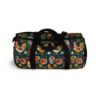 Scandanavian Style Folk Art Roosters Pattern Duffel Bag