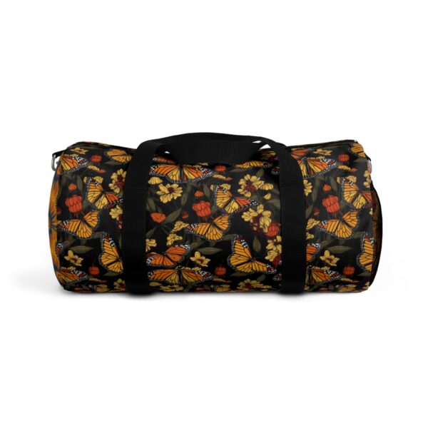 Monarch Butterfly Pattern Duffel Bag