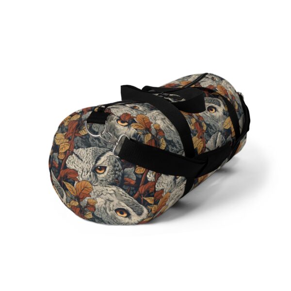 Japandi Style Owl Pattern Duffel Bag