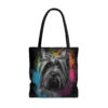 Acrylic Paint Skye Terrier Portrait – Jewelry Keepsake Box