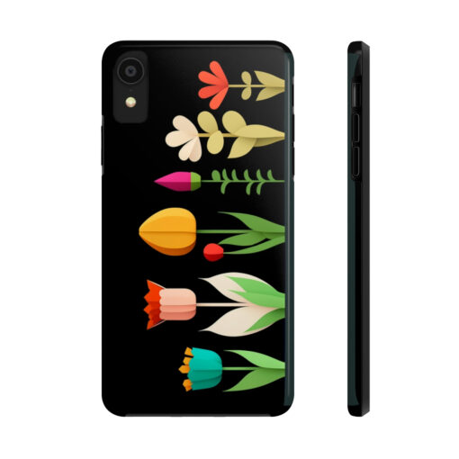 Mid-Century Modern Flowers Design “Tough” Phone Cases