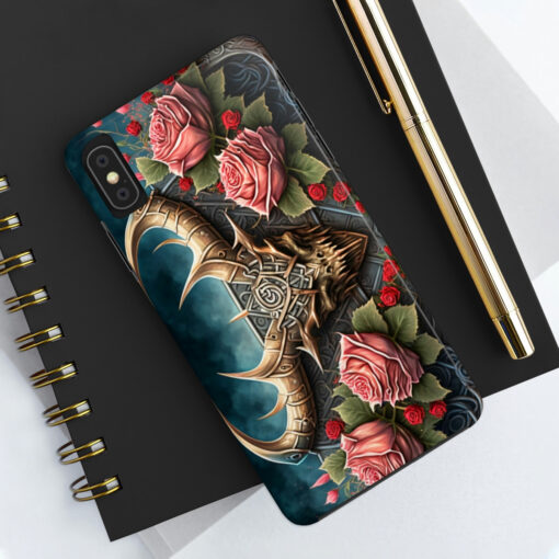 Viking Woman’s Tribute to Valhalla “Tough” Phone Cases