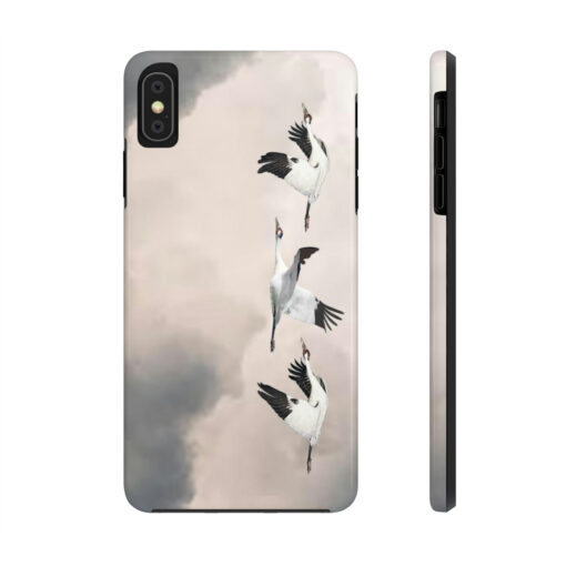 Whooping Crane “Tough” Phone Cases