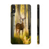 Young Doe in Borch Woodland "Tough" Phone Cases