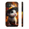 Cute Baby Mouse Firefighter "Tough" Phone Cases