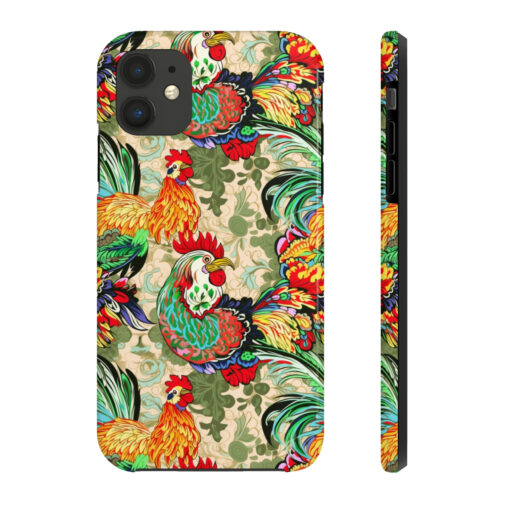 Pop Art Rooster “Tough” Phone Cases
