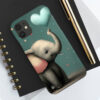 Baby Elephant Love "Tough" Phone Cases