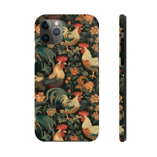 Folk Art Rooster “Tough” Phone Cases