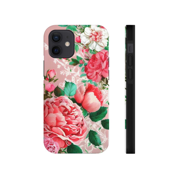Victorian Floral Design with Lace “Tough” Phone Cases