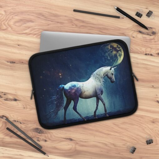 Midnight Unicorn Laptop Sleeve