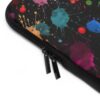 Acrylic Paint Splatters Pattern Laptop Sleeve