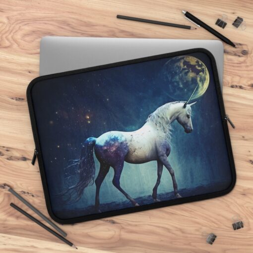 Midnight Unicorn Laptop Sleeve