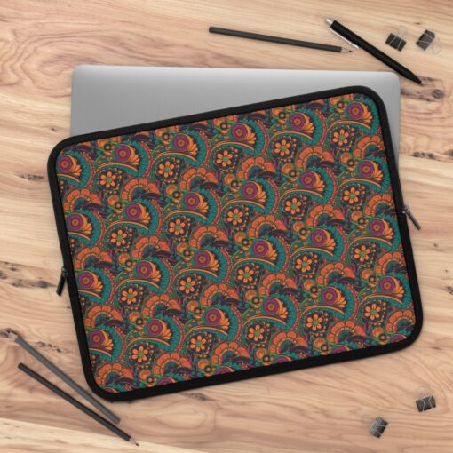 BOHO Hippy Floral Pattern Laptop Sleeve