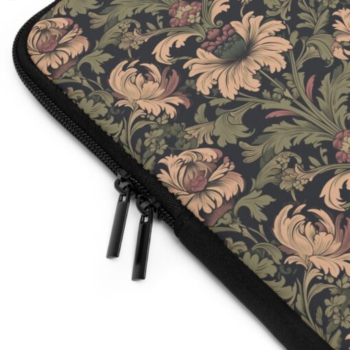 Vintage Victorian Floral Pattern Laptop Sleeve