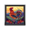 Meso-American Style Rooster at Sunrise Tote Bag
